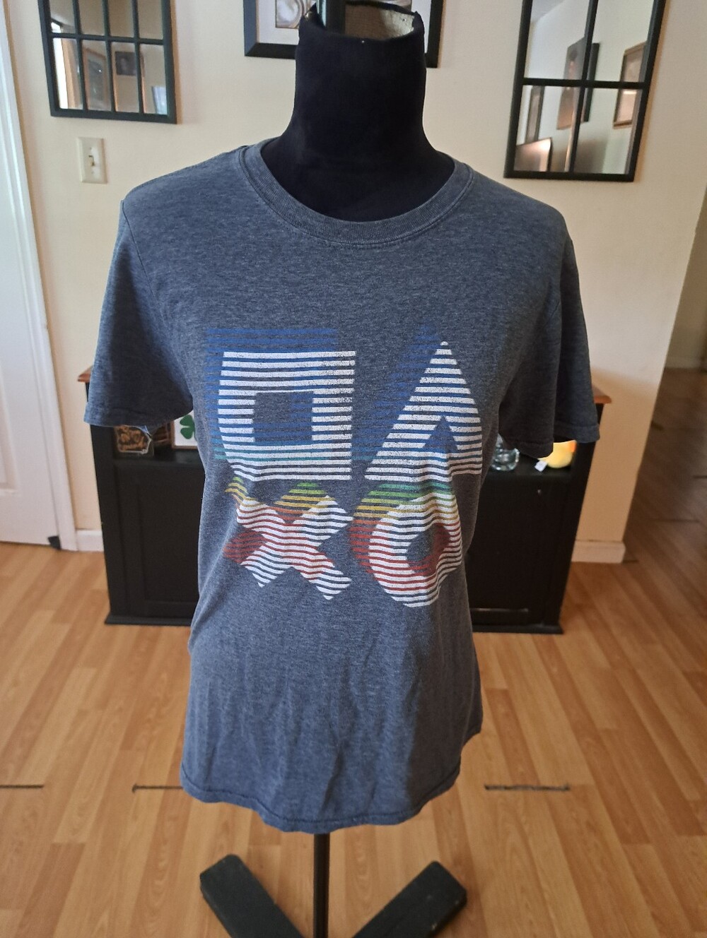 Small Playstation Ripple Junction Grey Short Sleeve Pullover Tee Tshirt Top